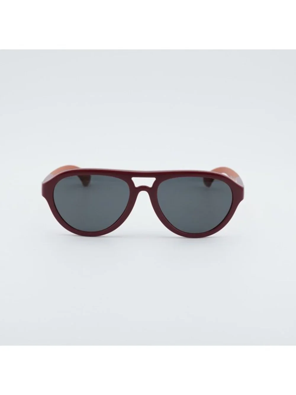 Burberry Kids JB4005U 418187 Sunglasses Red Aviator Frame, Grey Lenses